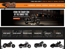 Tablet Screenshot of harleydavidsonofsalina.com